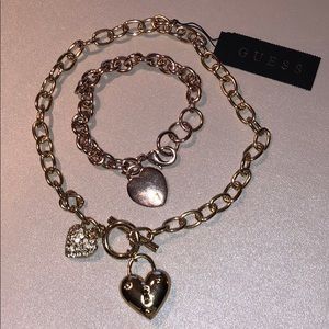 GUESS BRACELET AND NECKLACE SET